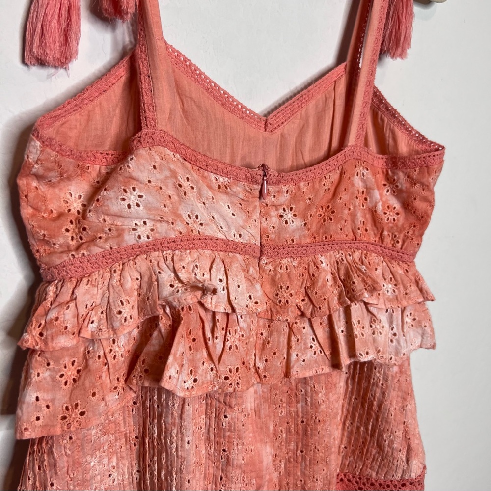 TULAROSA Rumer Eyelet High-Low Dress. Size Small - Picture 10 of 14